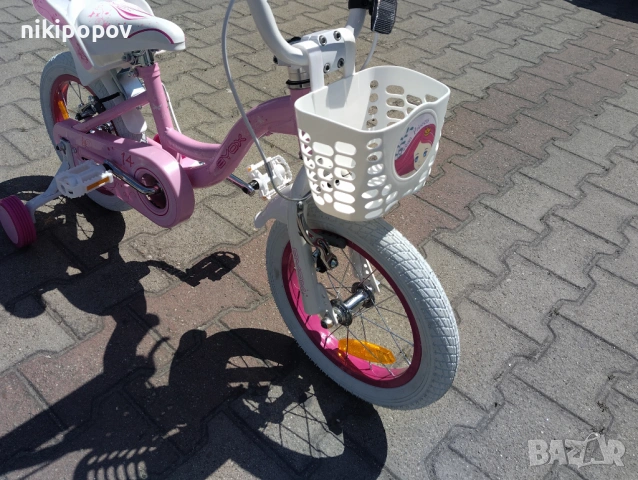 BYOX Велосипед 14" FLOWER pinky, снимка 4 - Велосипеди - 53534377