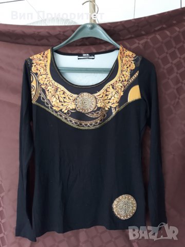 блуза с дълъг ръкав слънце 