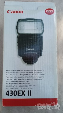 Светкавица Canon speedlite 430 EX II, Япония. , снимка 2 - Светкавици, студийно осветление - 41895371