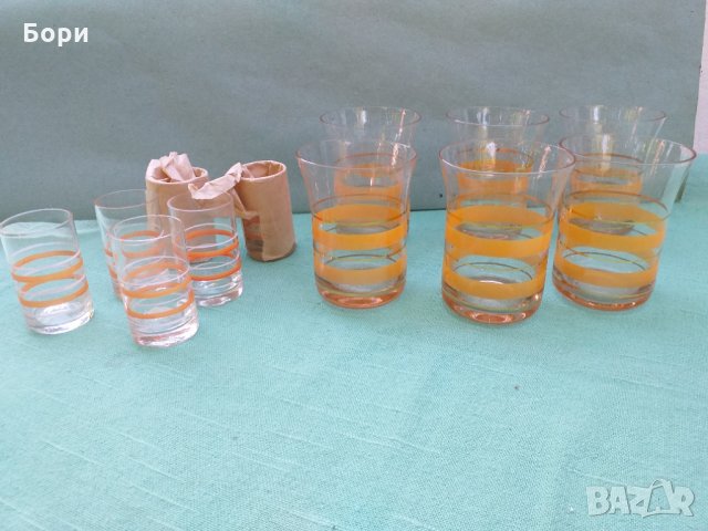 Български Сервиз от 1970г Нов чаши 12 броя