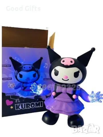 Интерактивна музикална и танцуваща играчка Кити Куроми Hello Kitty Kuromi, снимка 6 - Музикални играчки - 47685695