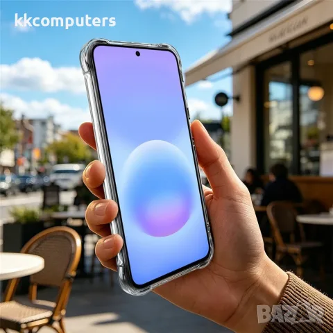IMAK за Samsung Galaxy M47 5G / A27 5G Магнитен Airbag Удароустойчив TPU Калъф със Скрийн Протектор , снимка 8 - Калъфи, кейсове - 55852210