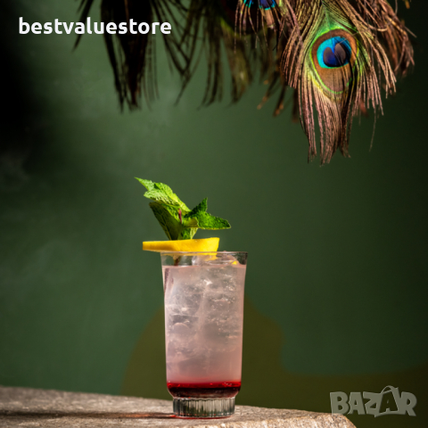 Чаша За Вода Модерна Америка 355 Мл, снимка 2 - Чаши - 44582937