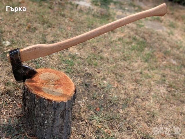 Стара реставрирана рядка Немска брадва, снимка 4 - Антикварни и старинни предмети - 51049703