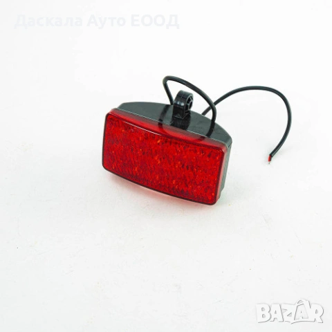 1бр. червена ЛЕД LED задна светлина с 18 диода , 12-24V, снимка 4 - Части - 53711615