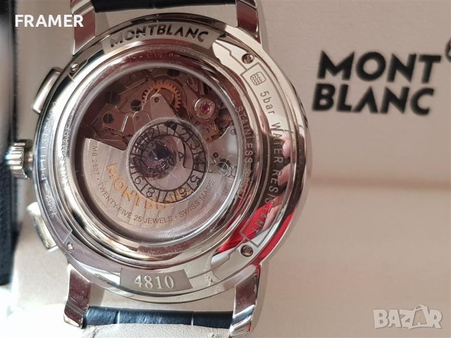 НОВ Часовник Монтбланк Montblanc 4810 Automatic Chronograph, снимка 11 - Мъжки - 41384480