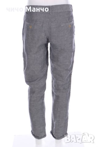 Нов Мъжки панталон W30 лен/памук, снимка 2 - Панталони - 41787767