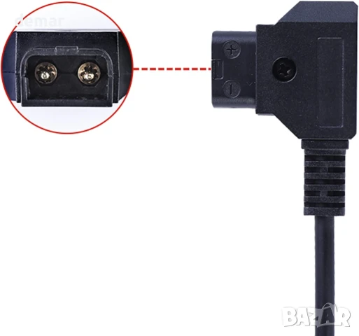 Захранващ кабел LSYRIA NP F550 макетна батерия към D-Tap Ptap Male за Sony NP F550/570/970, снимка 5 - Друга електроника - 50794007