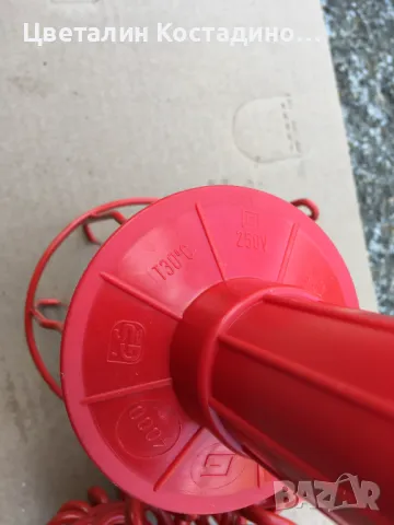 работна лампа West Germany 60 W, снимка 3 - Други инструменти - 50087378