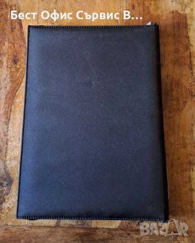 папка луксозна за документи черен с тъмно зелено с цип Марксман Marksman А4, снимка 10 - Ученически пособия, канцеларски материали - 52317894