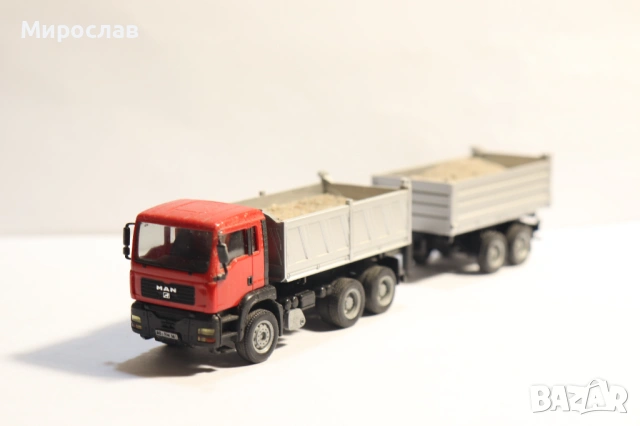 HERPA?? WIKING?? H0 1/87 ГОНДОЛА САМОСВАЛ КАМИОН МОДЕЛ, снимка 3 - Колекции - 53048275