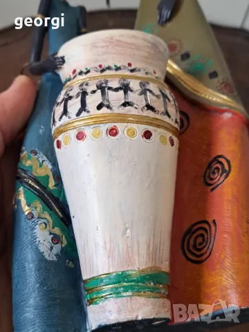 африканска фигура    18/3, снимка 6 - Статуетки - 49005533