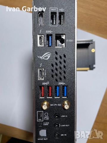 Motherboard Asus ROG Strix Z690-I Gaming WIFI (Mini-ITX), снимка 3 - Дънни платки - 52804316