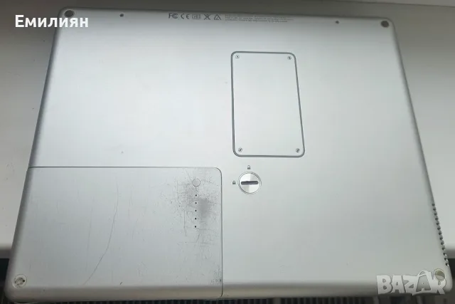 Ретро Apple PowerBook G4 12" 1.5 GHZ, Mac OS X Leopard, снимка 4 - Лаптопи за дома - 56224786