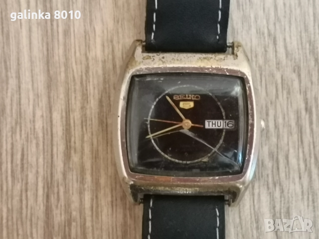 Мъжки работещ часовник СЕЙКО, снимка 2 - Мъжки - 52072035