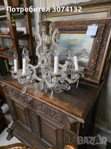 Голям кристален полилей кралица Елизабет