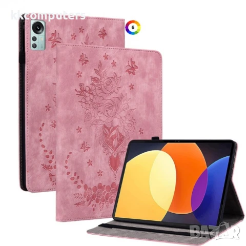 Xiaomi Pad 5 Pro 12.4 (2022) Кожен Калъф и Протектор