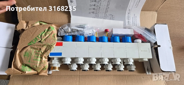 Разпределител за подово отопление/Колектор REHAU, снимка 3 - ВИК - 52495208