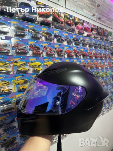 AGV K1 S / РАЗМЕР М / Black Matt / Мото Каска / Fullface, снимка 3 - Аксесоари и консумативи - 53488208