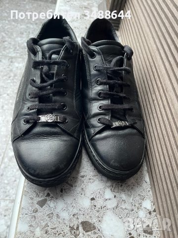 Мъжки кожени обувки John Galliano номер 42, снимка 2 - Маратонки - 44572749