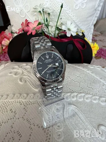 Нов Rolex – Стилен Дамски, Мъжки часовник, подходящ за двата пола., снимка 2 - Луксозни - 55777273