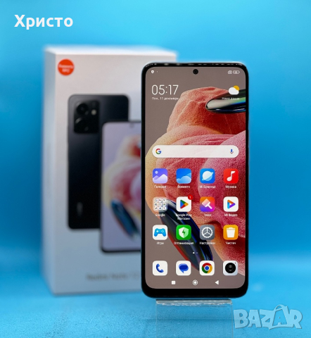 ГАРАНЦИОНЕН!!! Xiaomi Redmi Note 12, 128GB, 4GB RAM, 4G, Ice Blue, снимка 3 - Xiaomi - 44529335