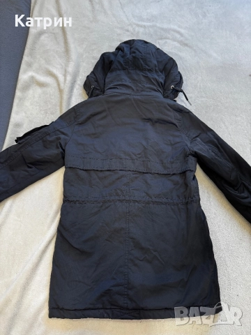 Зимно яке черно Bershka , снимка 7 - Якета - 51788549