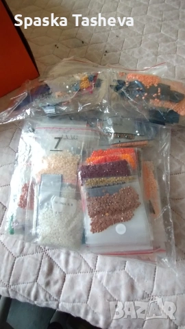 Голямо количество материали 