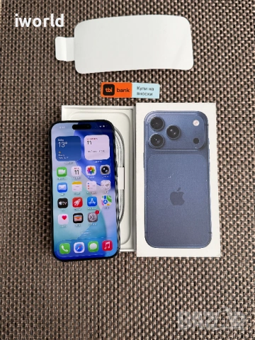 НОВ❗️ 1Tb⚠️ iPhone 17 Pro⚠️ Лизинг от 56€/мес❗️ Deep Blue ГАРАНЦИЯ❗️1000Gb❗️, снимка 7 - Apple iPhone - 53798202