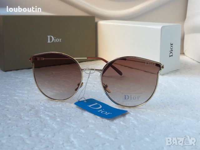 DIOR 2021 слънчеви очила тип котка UV 400 защита с лого, снимка 4 - Слънчеви и диоптрични очила - 34289832