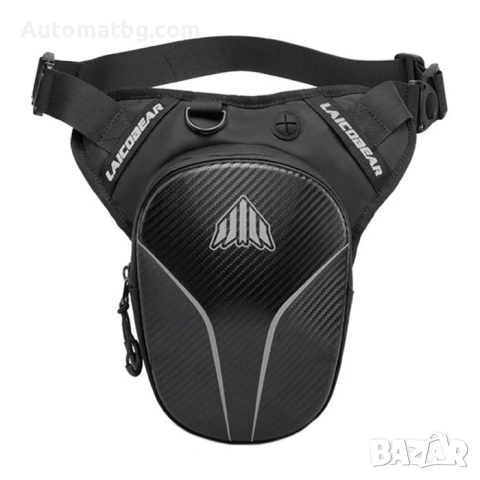 Мото чанта Automat, Водоустойчива, Карбон