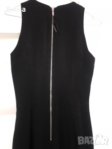 Черна рокля с пайети - H&M, снимка 2 - Рокли - 36312325