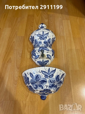 Декоративна мивка за стена