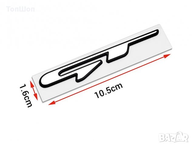 GT емблема - Black, снимка 3 - Аксесоари и консумативи - 35687459