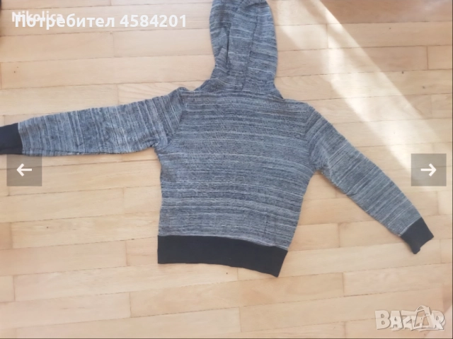 Детска риза DKNY и суитшърт SISLEY за 10г.момче, снимка 6 - Детски ризи - 51602529