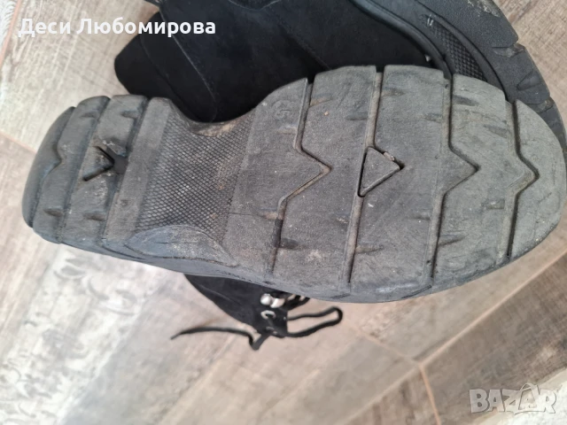 Черни боти Zapatos, снимка 4 - Дамски боти - 51074320