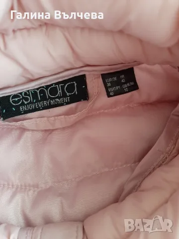 Дамско олекотено яке Esmara, размер S, светло розово, снимка 2 - Якета - 50415500