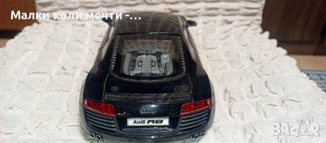 Метална кола Audi R8 ,1:18 , Kyosho, снимка 3 - Колекции - 53290315
