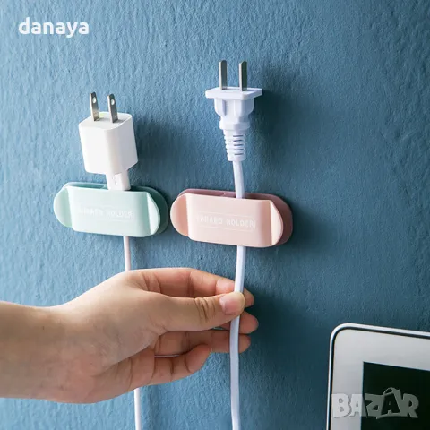 5377 Самозалепващ държач за кабели, снимка 5 - Органайзери - 47733704