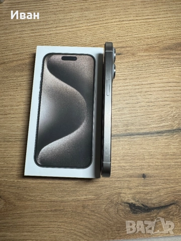 iPhone 15 pro 256gb Natural Titanium, снимка 5 - Apple iPhone - 52939981