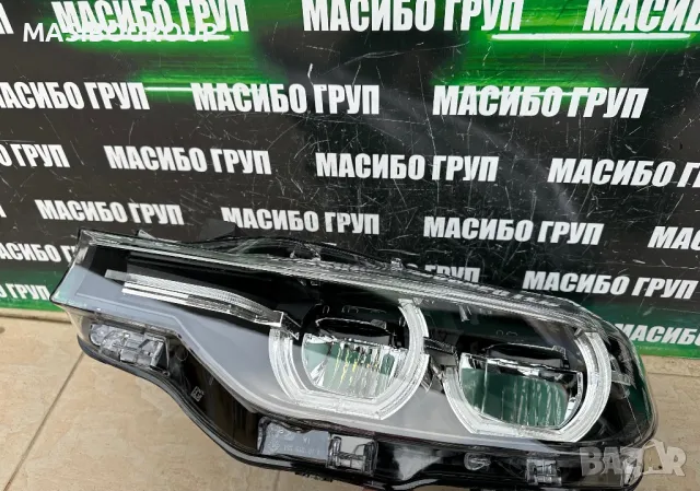 Фар far ляв фарове BMW LED Shadow Black Line за Бмв Ф30 фейс Bmw 3 F30 F31 LCI, снимка 3 - Части - 49292775