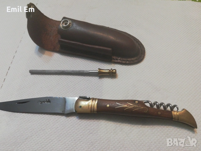 LAGUIOLE старо джобно ножче , снимка 3 - Антикварни и старинни предмети - 53431620