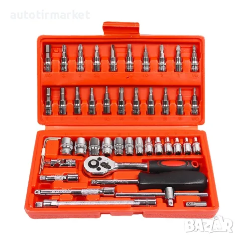 Гедоре 46 части, 4 – 14 mm, PH/PZ/T, 1/4 – T73