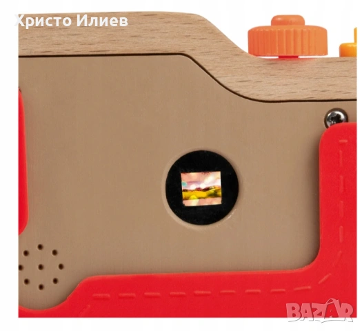 Детски дървен телефон сматрфон и дървен фотоапарат, снимка 5 - Образователни игри - 53783398