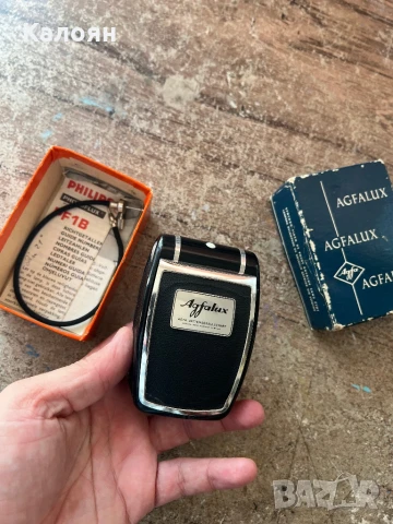Светкавица Agfa с кутия и инструкции за ползване 