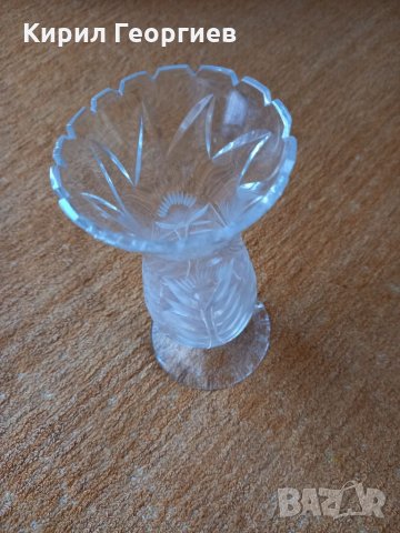 Кристална ваза , снимка 1 - Вази - 34248476