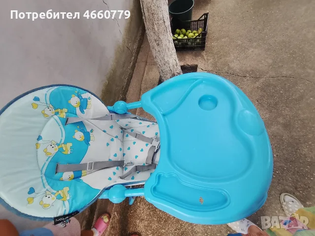 маса за хранене +люлка, снимка 4 - Столчета за хранене - 56184874