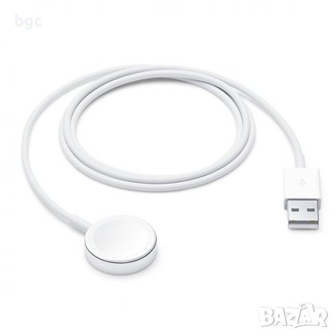 НОВО Магнитно зарядно за Apple Watch към USB кабел (1m) SKU MX2E2ZM/A, снимка 1 - Аксесоари за Apple - 40082452
