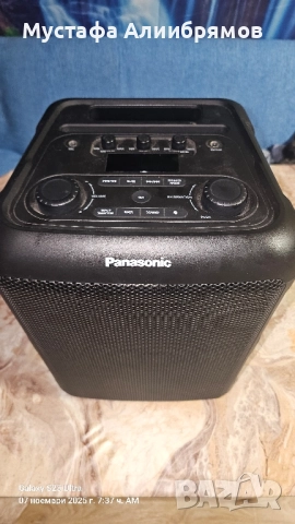 Panasonic караоке колона, снимка 2 - Тонколони - 52341316