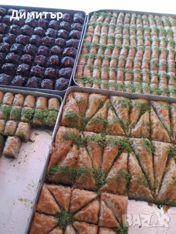 Баклава и толумби от Турция